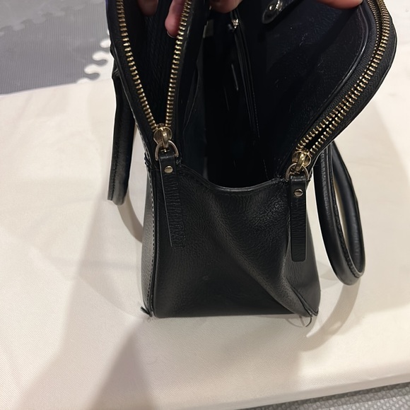 Kate Spade NY "Grove Street" Black Leather Shoulder Tote Bag black #WKRU4570 - Picture 10 of 15